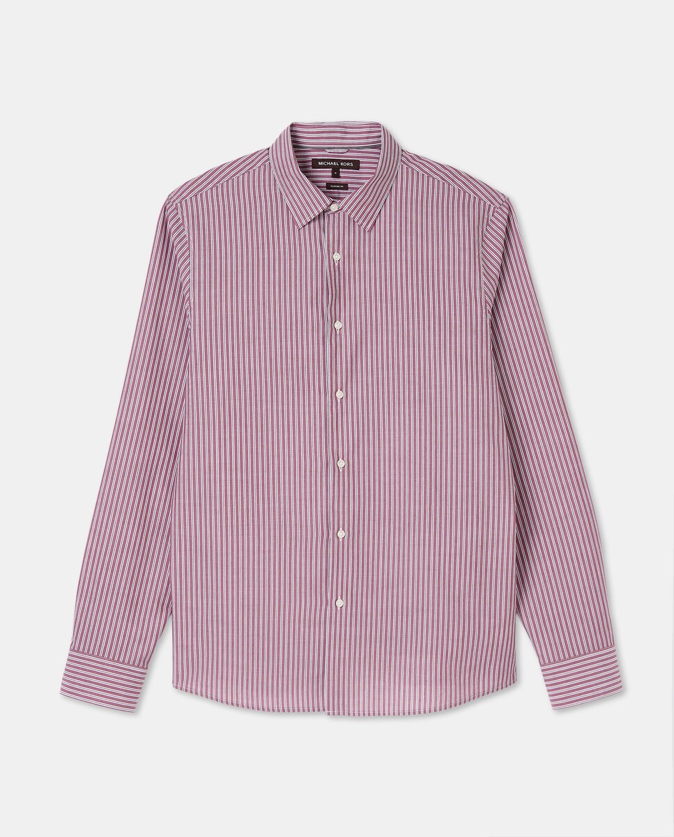 Camisa de hombre manga larga rayas · Michael Kors · El Corte Inglés