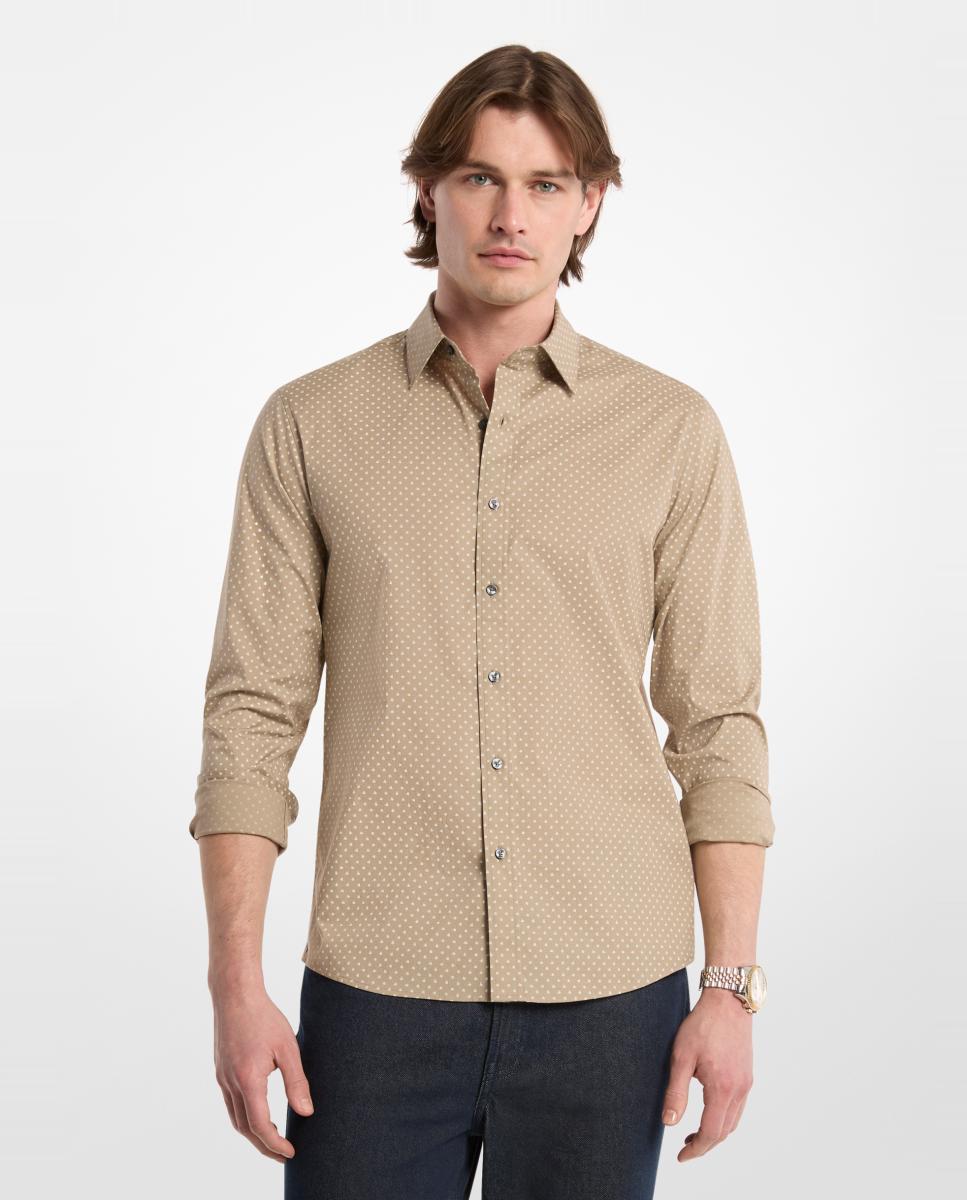 Imagem 0 de Camisa de Manga Comprida com Micro Desenho