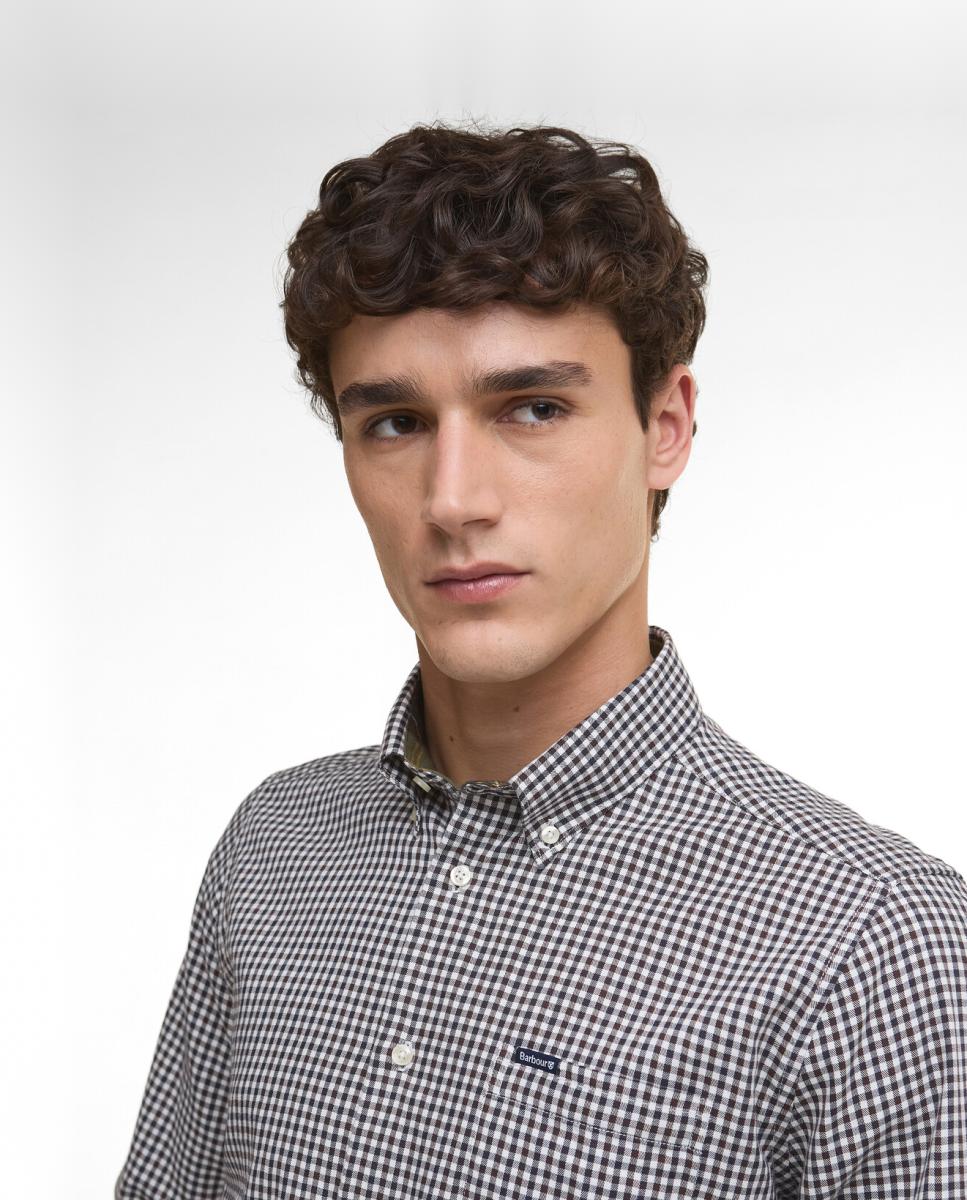 Imagen 3 de Camisa de hombre cuadro vivhy - Barbour - Azul marino Azul marino