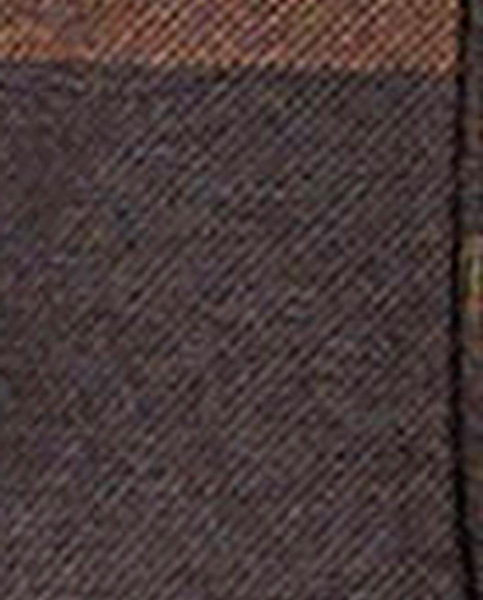 Imagen 6 de Camisa de hombre con estampado macro de tartan - Barbour - Marrón oscuro Marrón oscuro