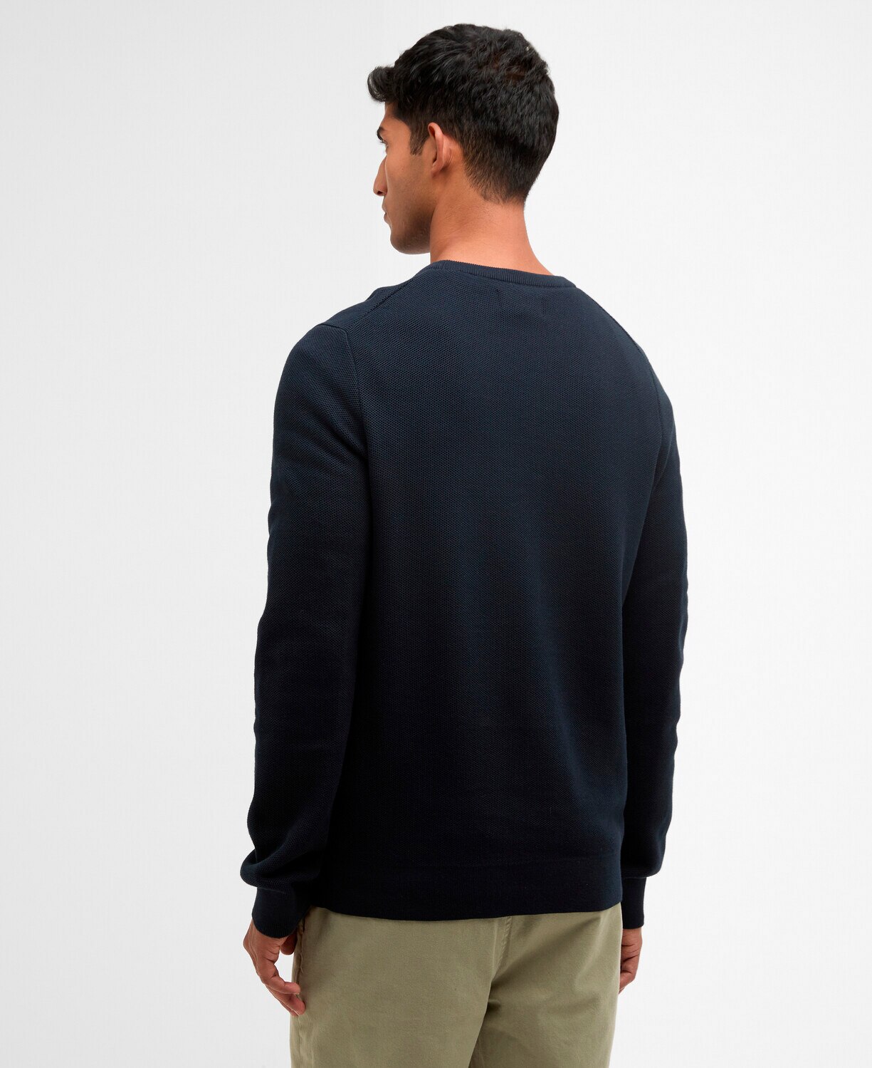 Jersey de hombre de manga larga y liso - Barbour - Azul marino Azul marino-2