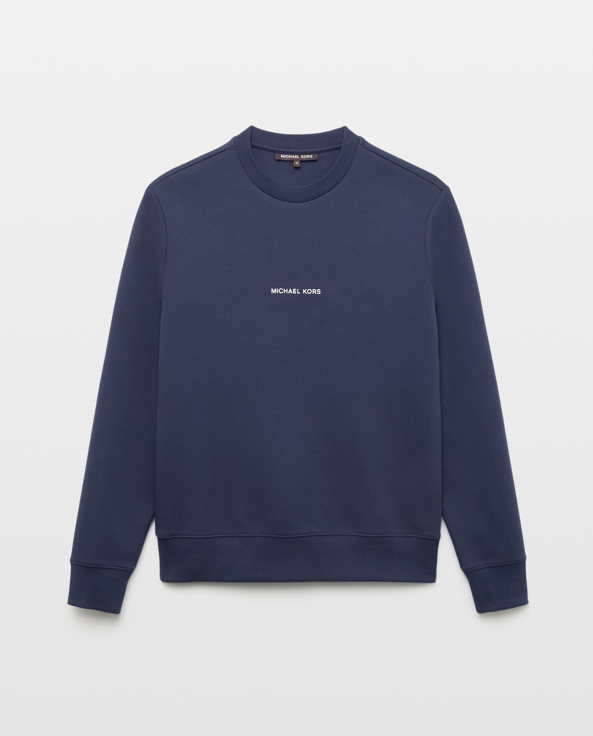 Sweatshirt com Logótipo à Frente e Estampado Atrás Azul-marinho-4