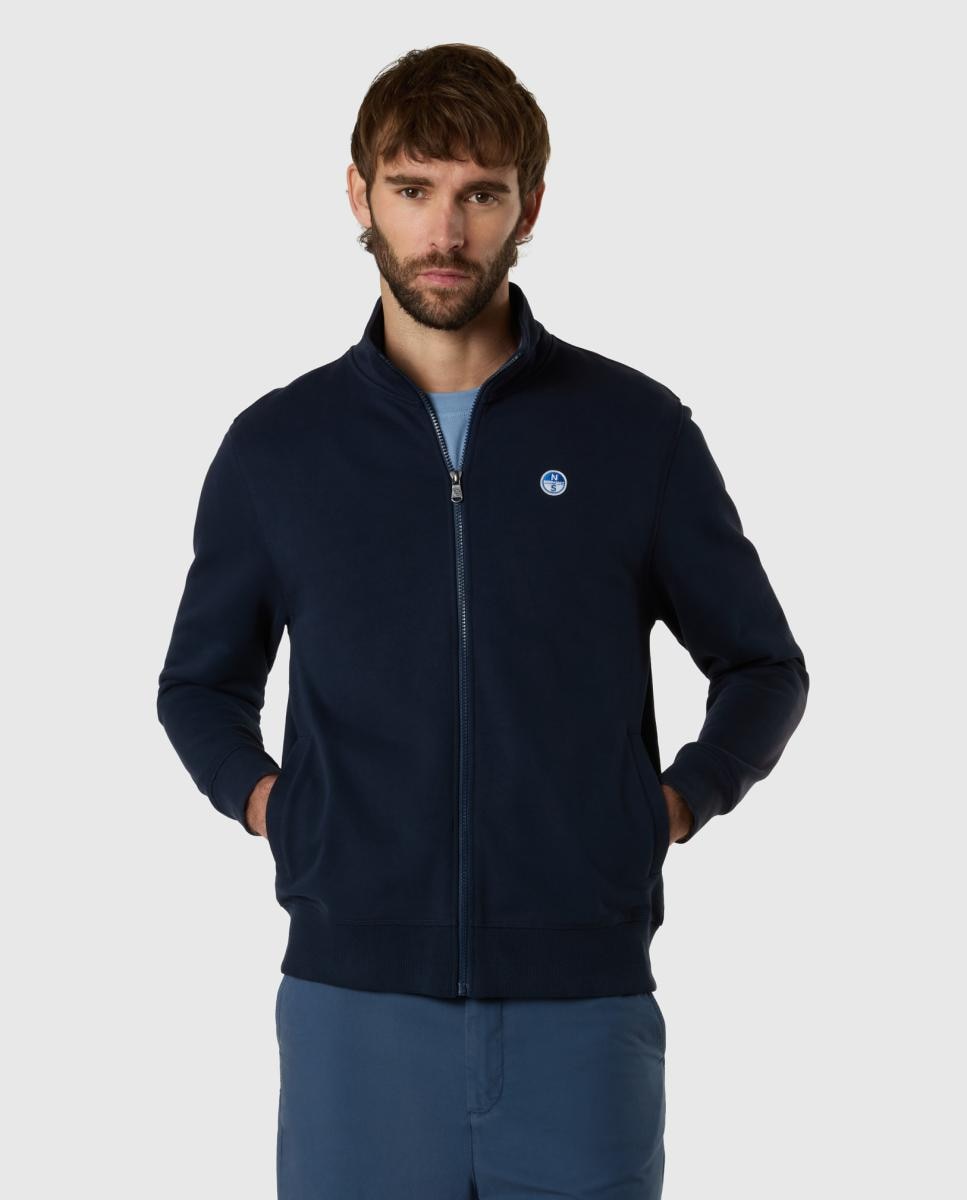 Imagem 0 de Sweatshirt com Fecho de Correr e em Algodão Orgânico