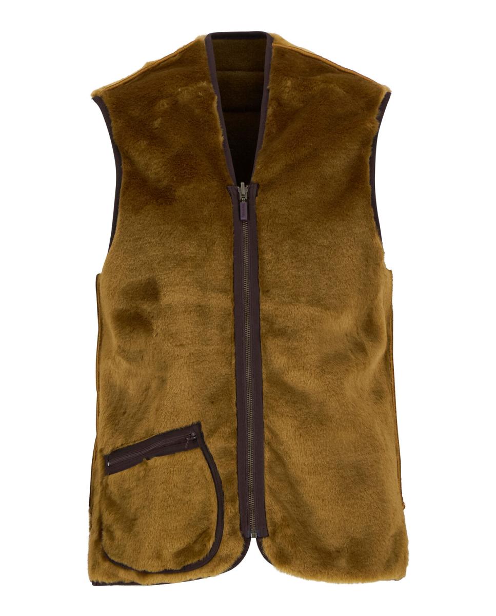Imagen 6 de Chaleco de hombre con cremallera en marrón - Barbour - Marrón oscuro Marrón oscuro