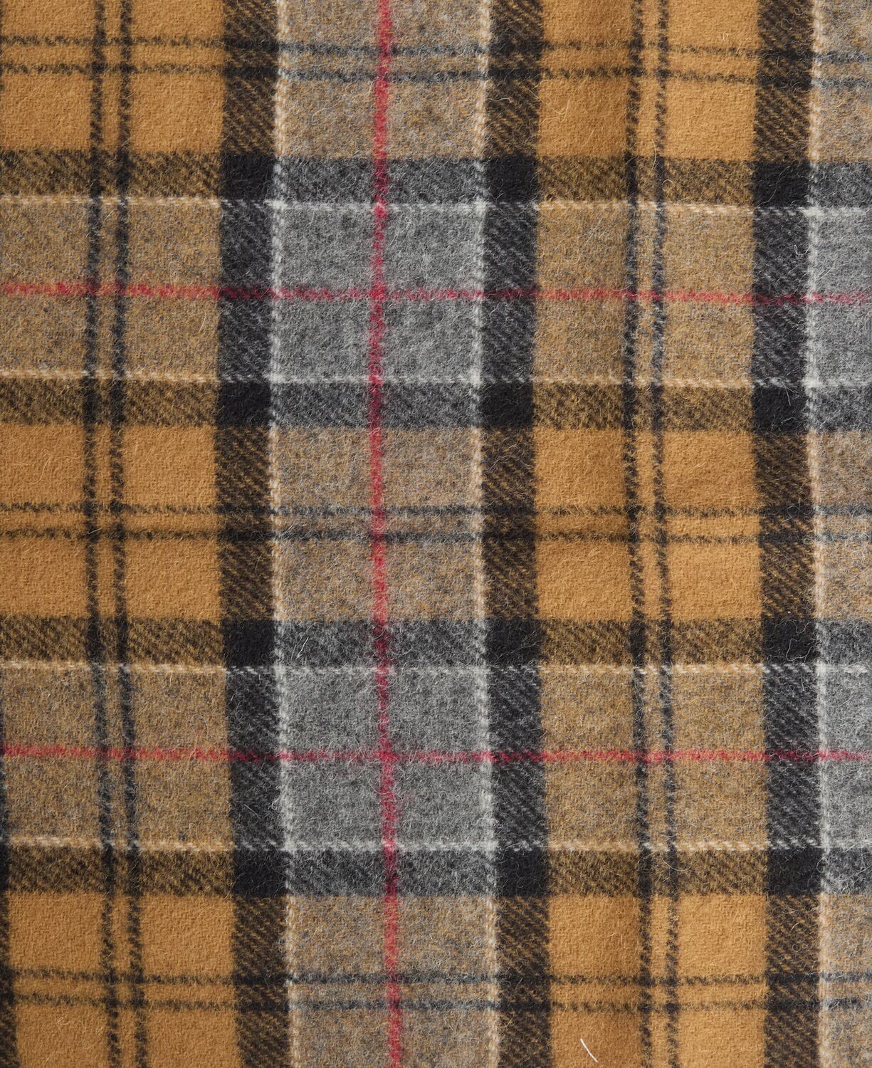 Bufanda de lana de hombre - Barbour - Marrón Marrón-2