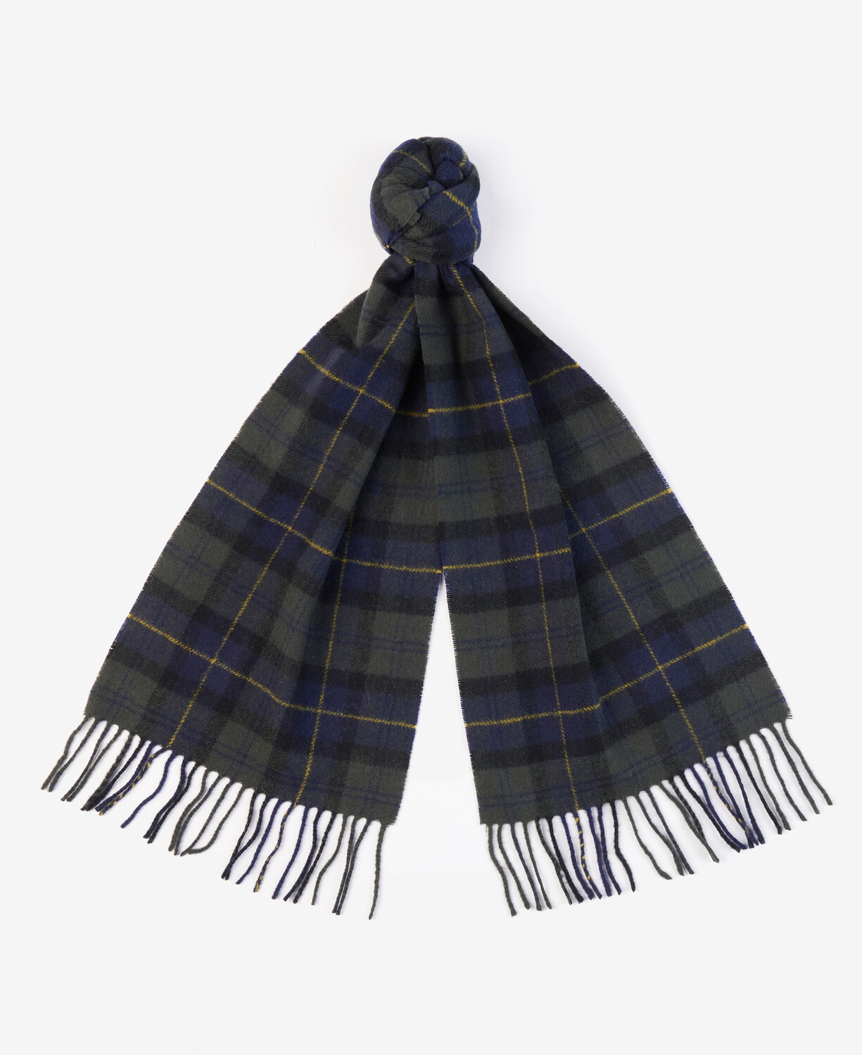 Bufanda de lana de hombre - Barbour - Marrón Marrón-2