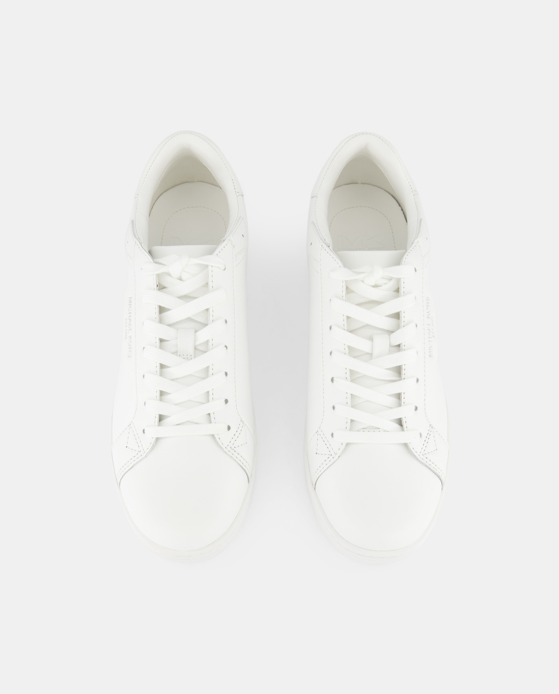 Sapatilhas Keating em Pele Branco-6