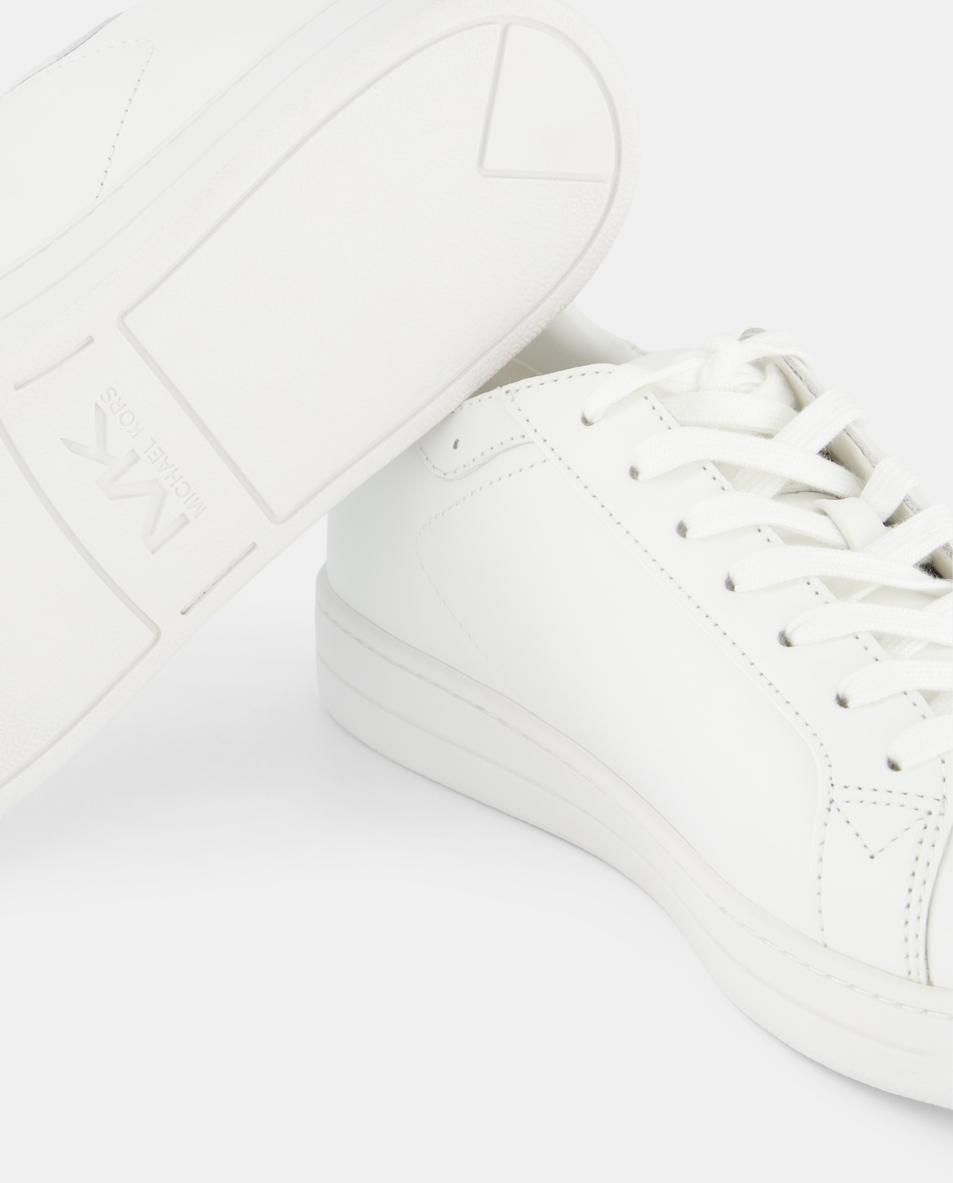 Sapatilhas Keating em Pele Branco-7
