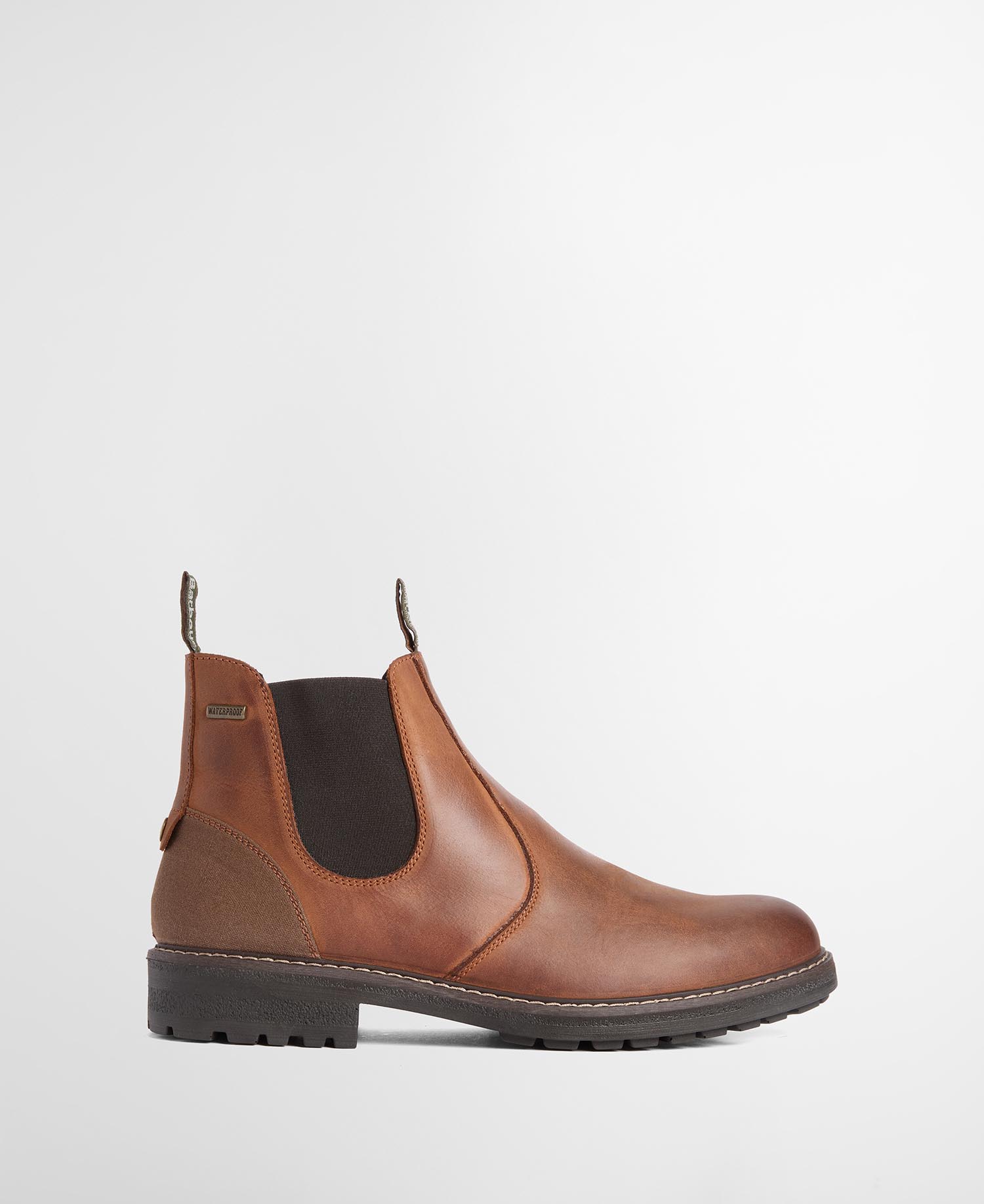 Imagen 1 de Botas de hombre tipo chelsea de piel impermeable - Barbour - Marrón Marrón