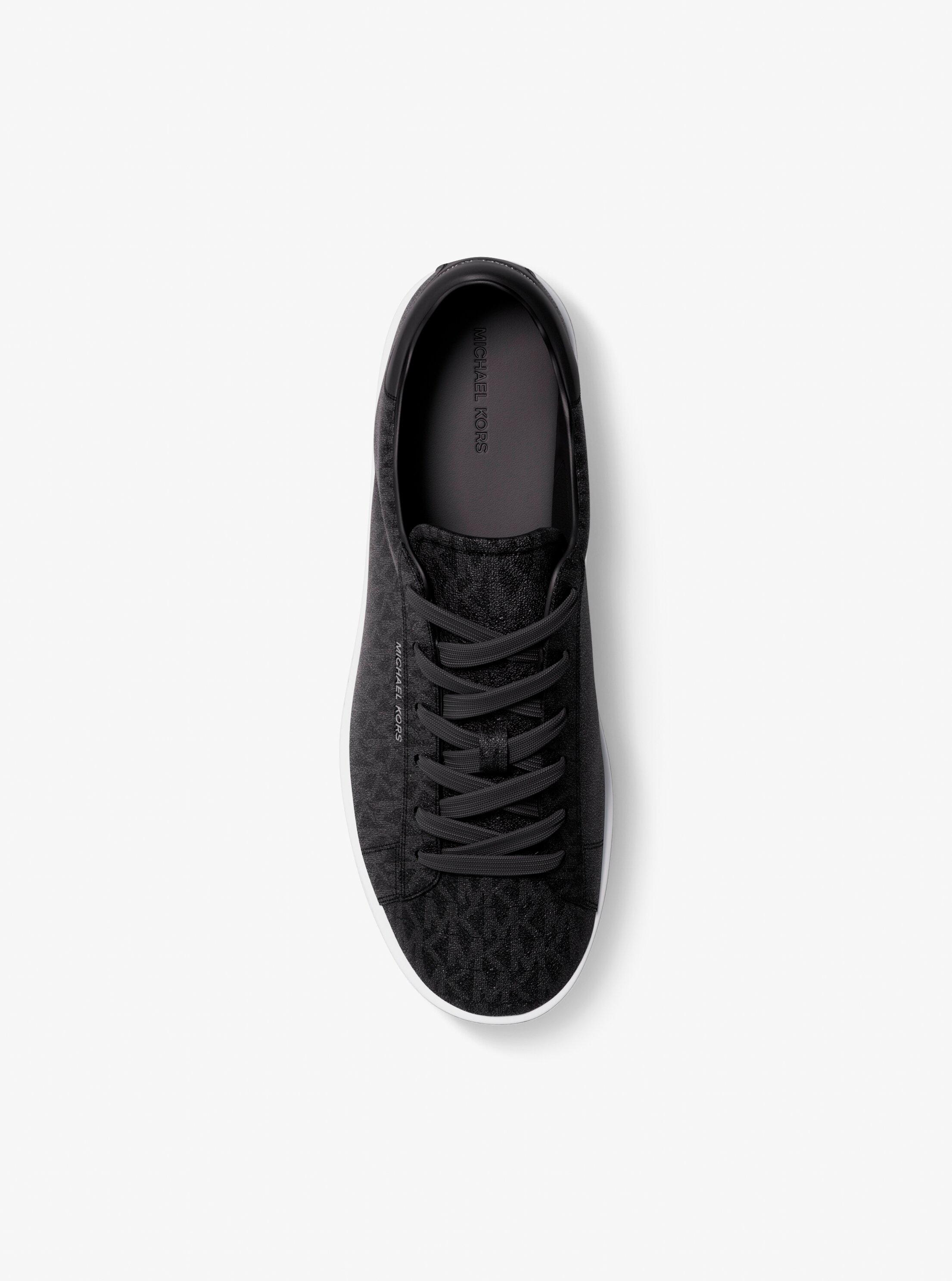 Zapatilla de hombre Reign con estampado de logotipos MK - Michael Kors - Negro Negro-5