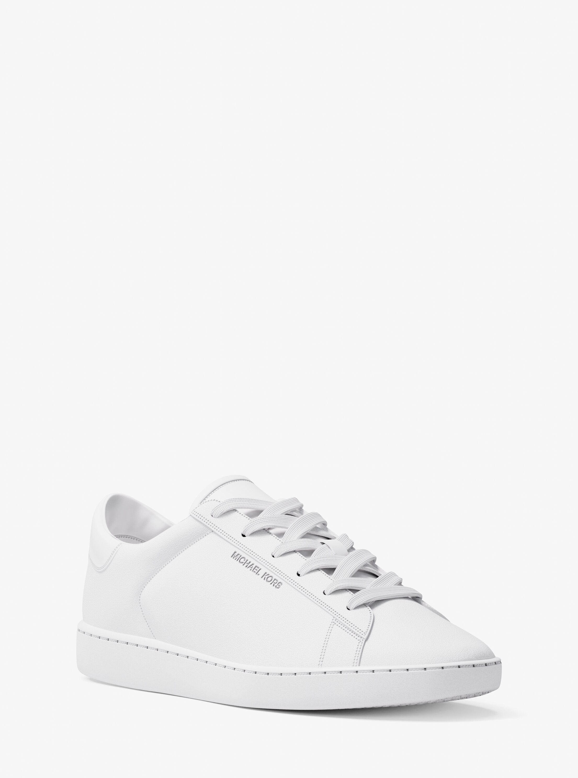 Imagen 0 de Zapatilla de hombre Reign en piel con detalle de logo grabado en el lateral exterior Blanco
