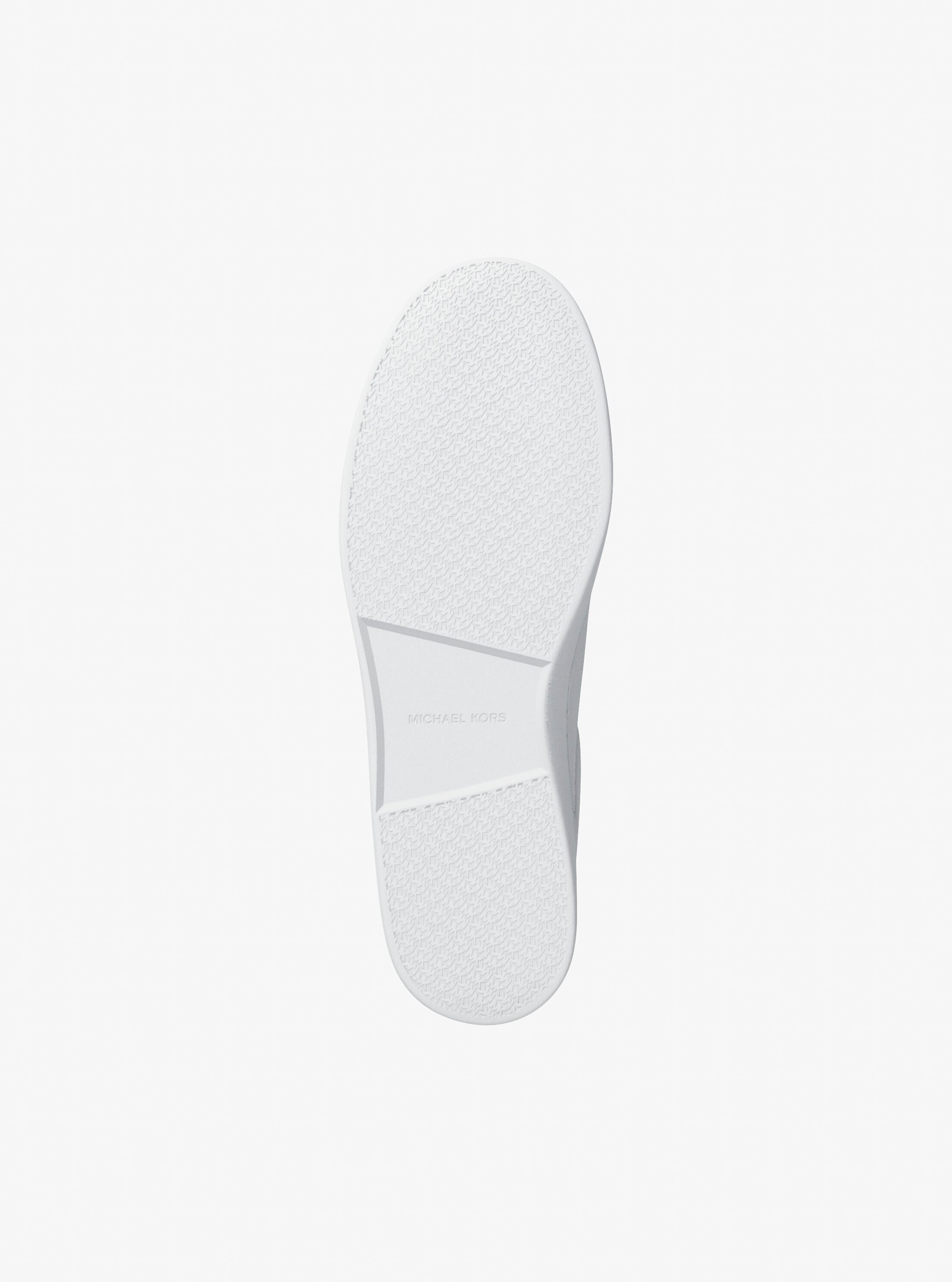 Zapatilla de hombre Reign en piel con detalle de logo grabado en el lateral exterior - Michael Kors - Blanco Blanco-6