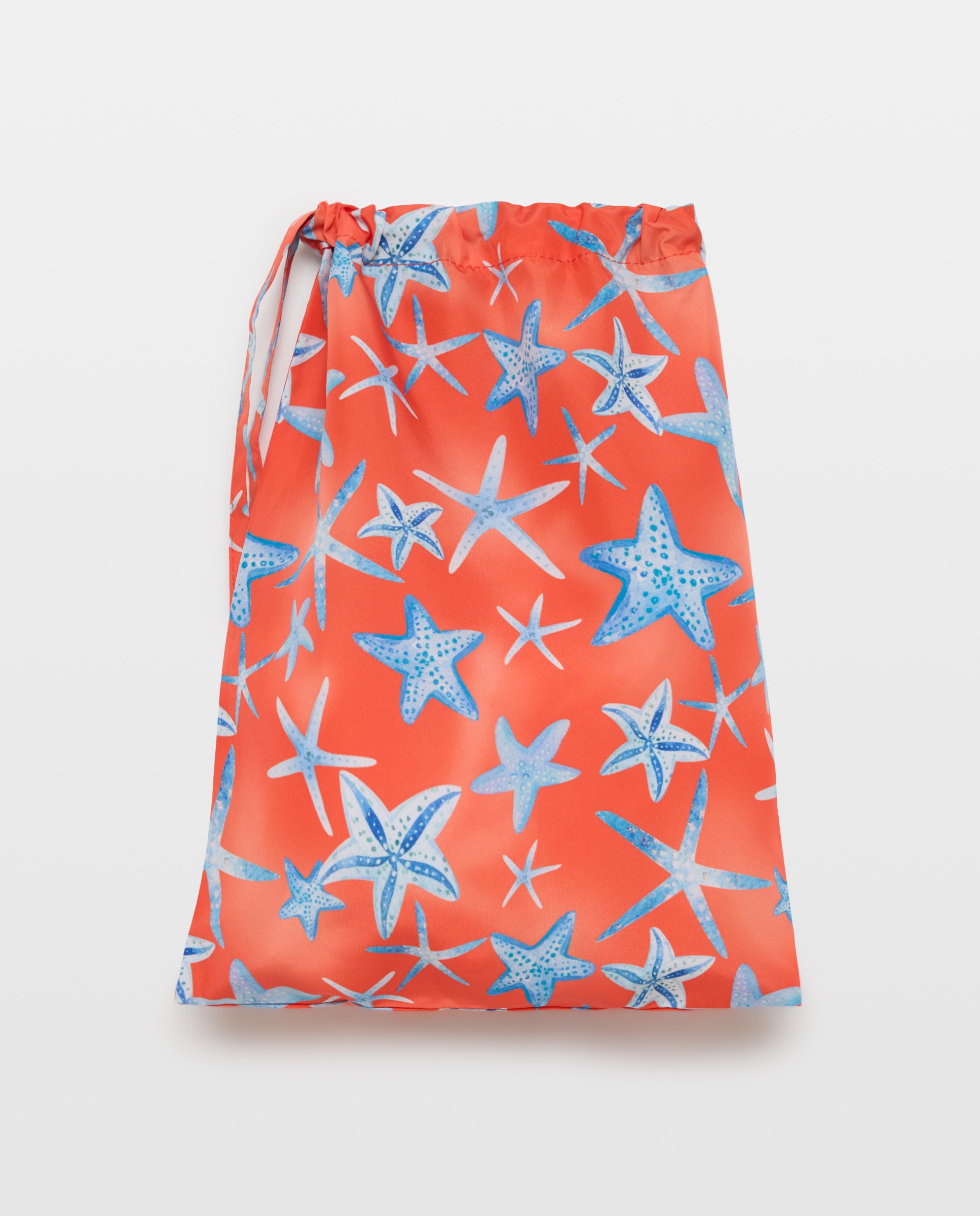 Calções de Banho médios de 38 cm Secagem Rápida Vermelho-5