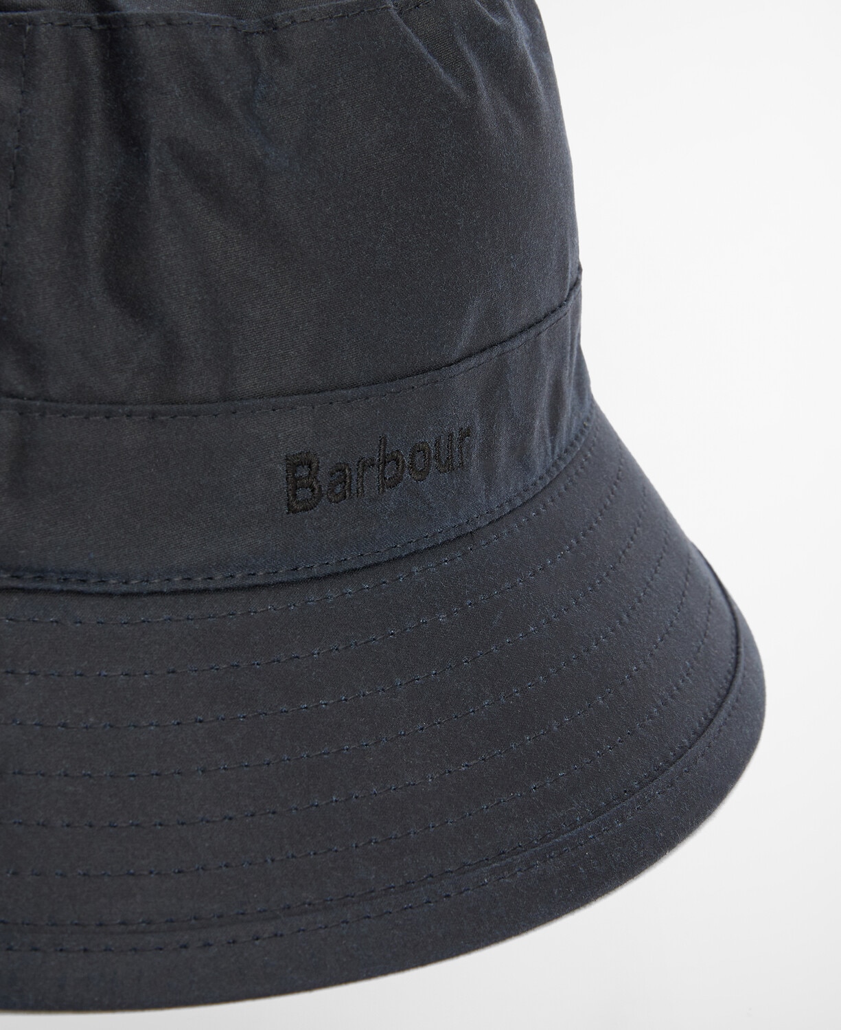 Imagen 3 de Gorro pescador de hombre de algodón con forro de tartán - Barbour - Azul marino Azul marino