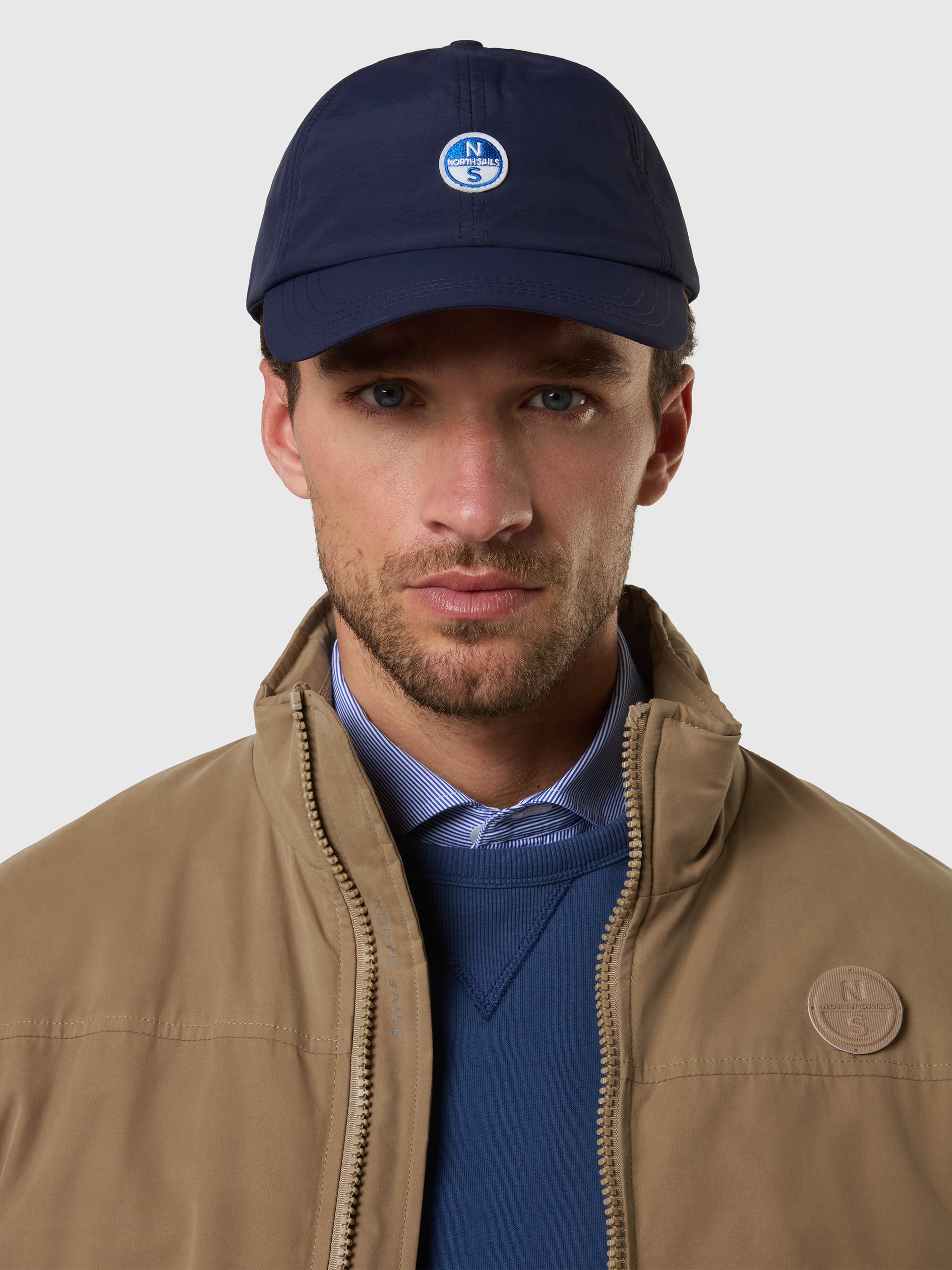 Imagen 1 de Gorra baseball de hombre en taslan reciclado Azul marino