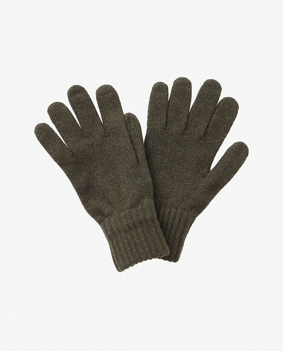 Guantes de hombre confeccionado en pura lana · Barbour · El Corte