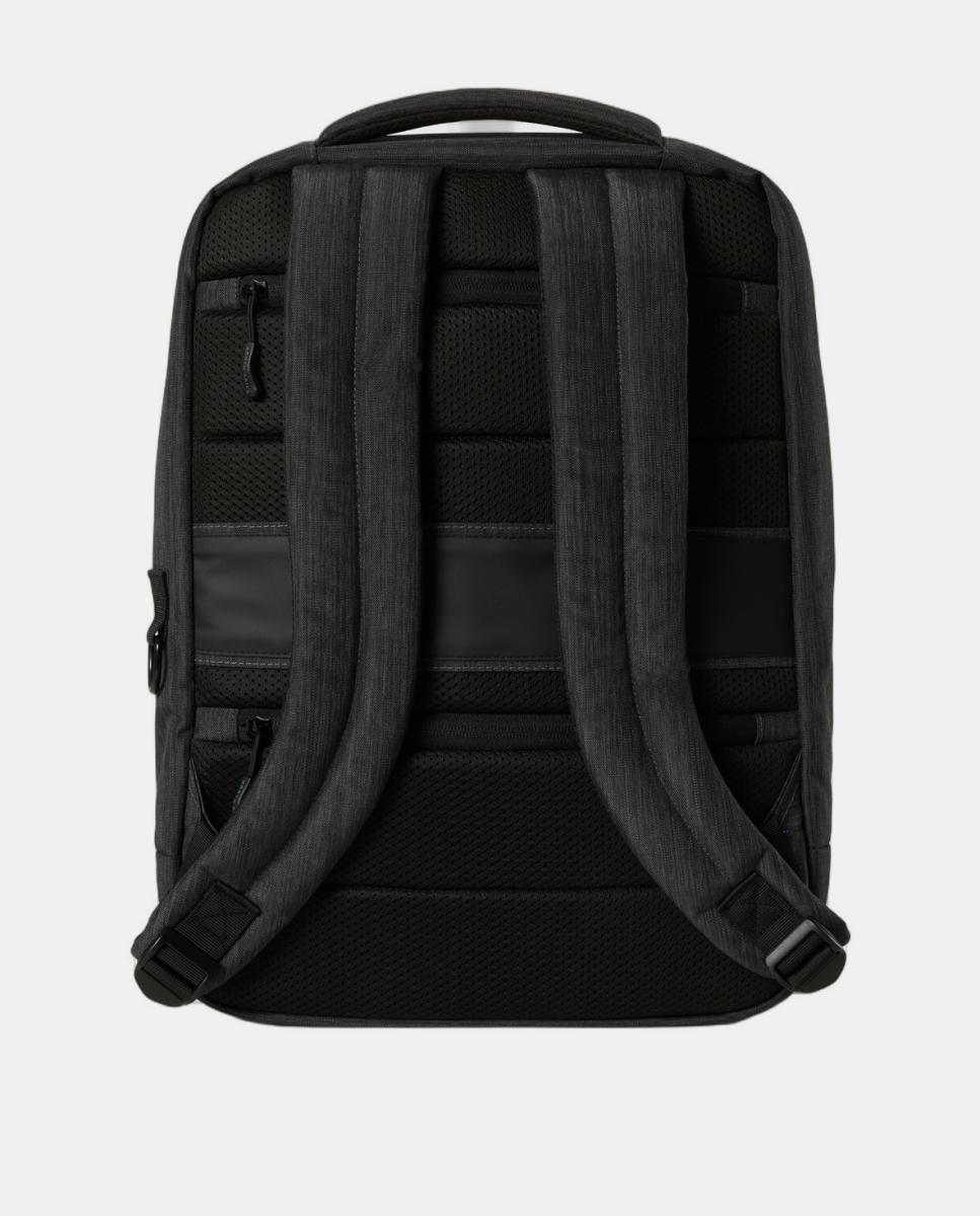 Mochila Urbana Unissexo com Fecho de Correr Cinzento-escuro-2