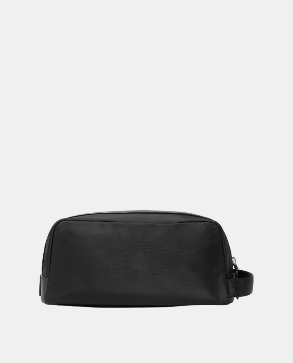 Nécessaire de Nylon Liso Preto-2