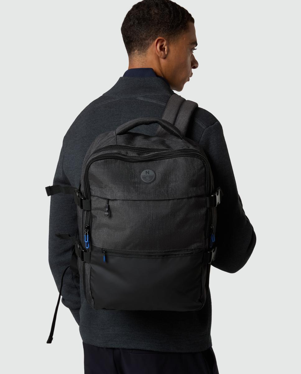 Imagen 3 de Mochila técnica con cremallera de hombre - North Sails - Gris oscuro Gris oscuro