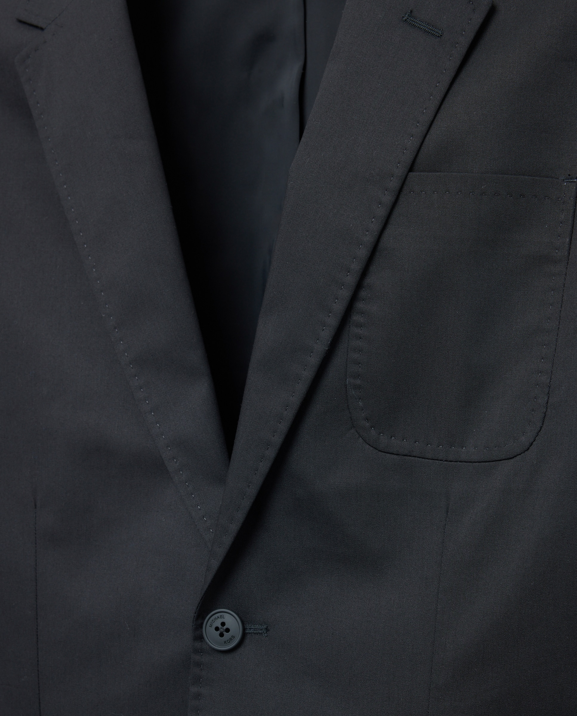 Blazer em Tecido Técnico Preto-2