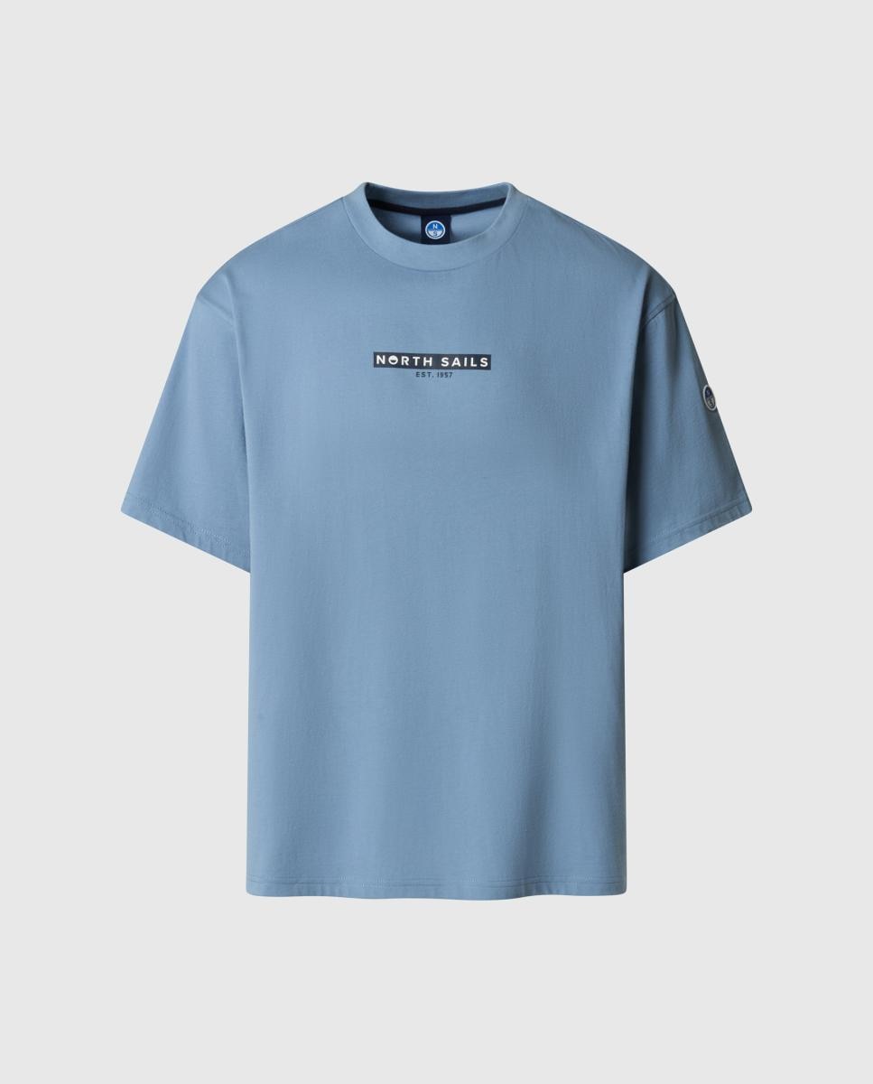 Imagem 0 de T-shirt com Gola Redonda e Manga Curta