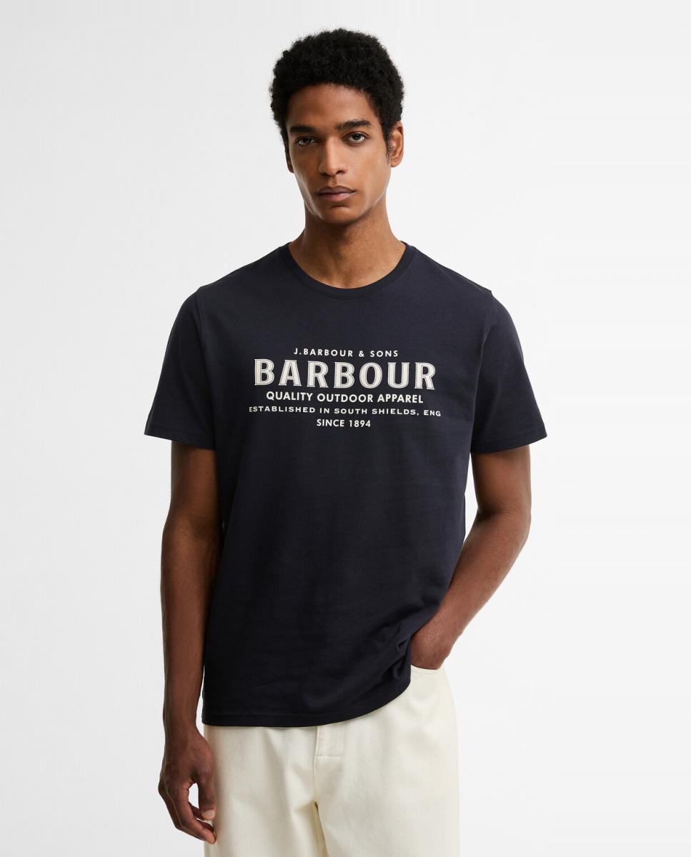 Imagen 1 de Camiseta de hombre de corte entallado Azul marino