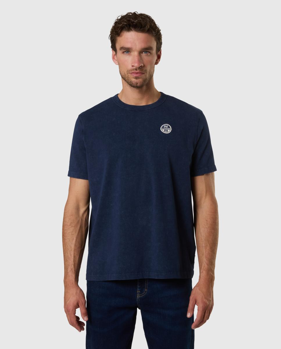 Imagen 1 de Camiseta de hombre cuello redondo y manga corta - North Sails - Azul marino Azul marino