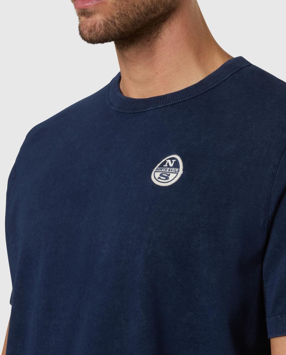 Imagen 3 de Camiseta de hombre cuello redondo y manga corta - North Sails - Azul marino Azul marino