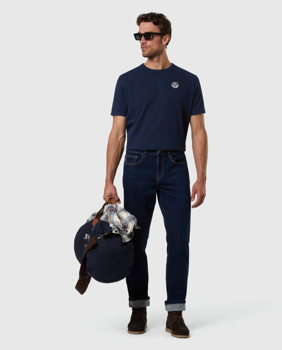 Imagen 6 de Camiseta de hombre cuello redondo y manga corta - North Sails - Azul marino Azul marino