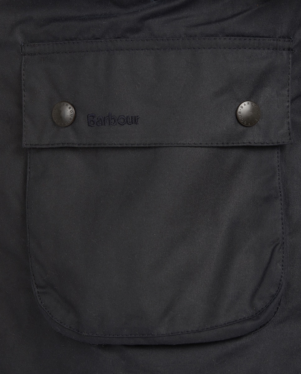 Imagen 6 de Chaqueta de hombre con cierre de cremallera y cuello de pana - Barbour - Azul marino Azul marino