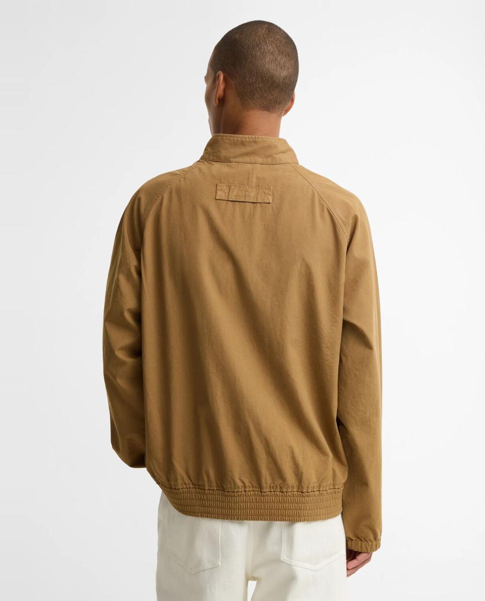 Chaqueta informal de algodón envejecido - Barbour - Camel Camel-2