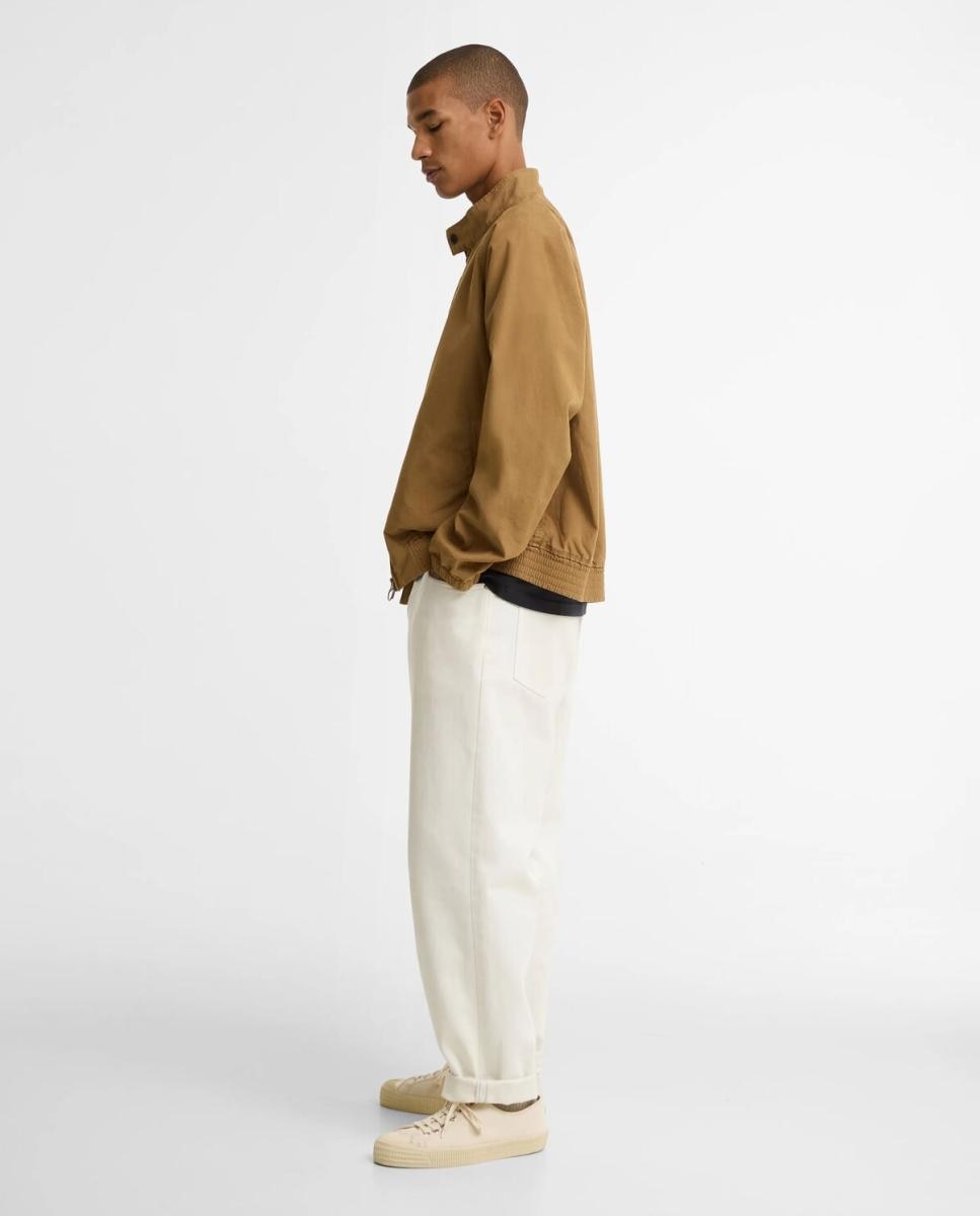 Chaqueta informal de algodón envejecido - Barbour - Camel Camel-7