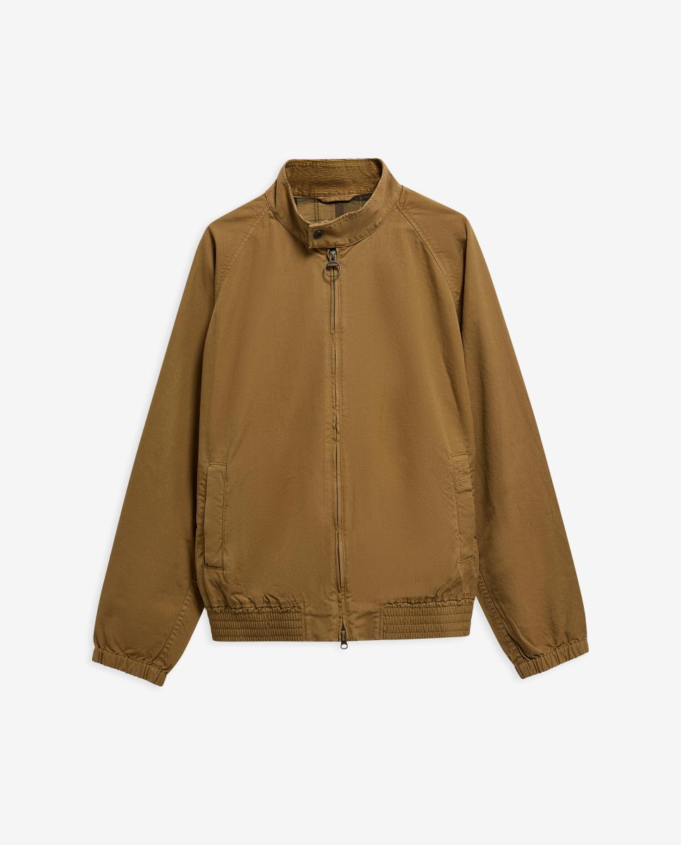 Chaqueta informal de algodón envejecido - Barbour - Camel Camel-5
