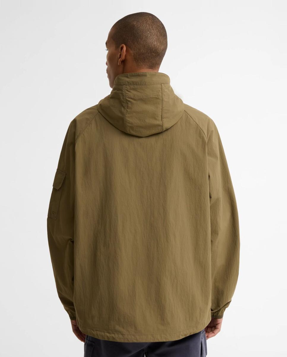 Chaqueta de hombre impermeable con capucha - Barbour - Verde militar Verde militar-2