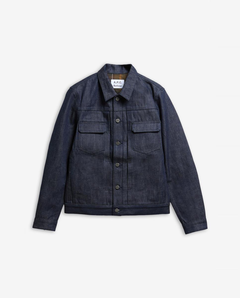 Imagen 3 de Chaqueta de hombre de algodón tipo denim - Barbour - Azul índigo Azul índigo
