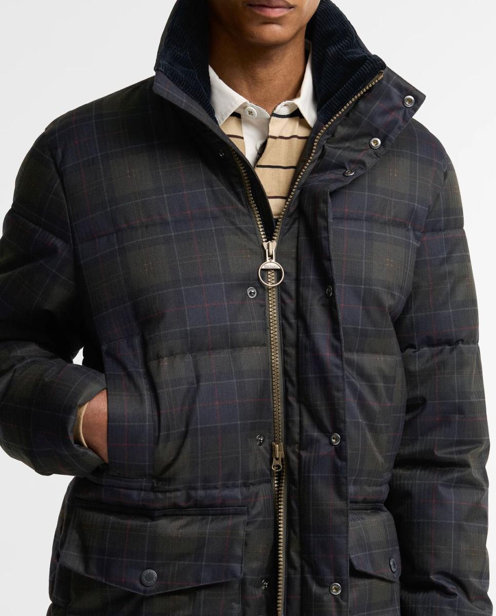 Chaqueta acolchada de hombre y bolsillos plaston - Barbour - Gris oscuro Gris oscuro-3