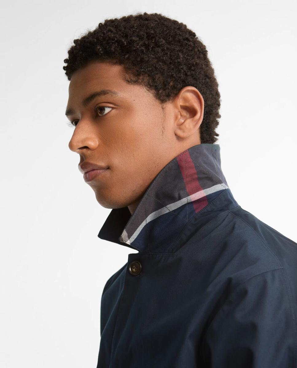 Chaqueta gabardina larga de hombre - Barbour - Azul marino Azul marino-3