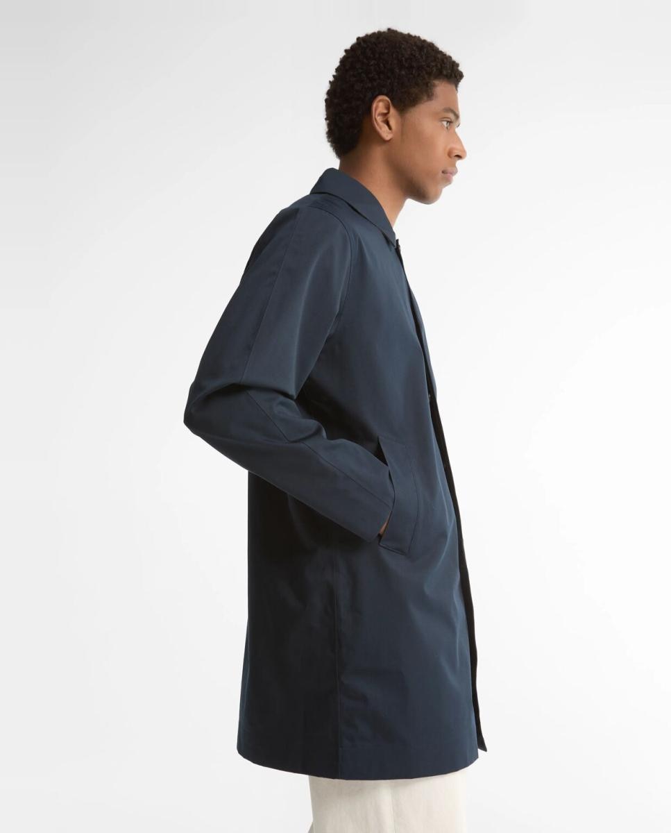 Chaqueta gabardina larga de hombre - Barbour - Azul marino Azul marino-4