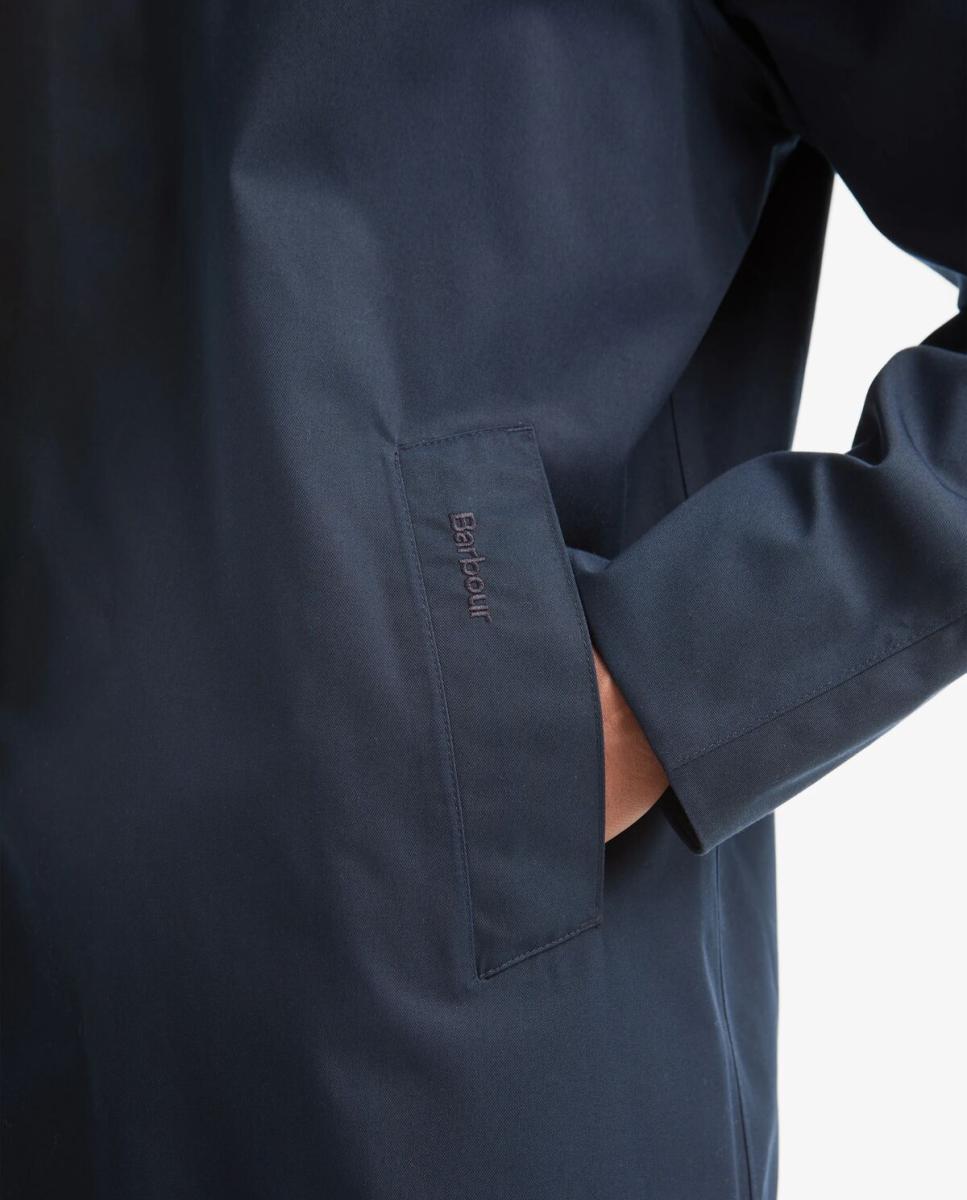 Chaqueta gabardina larga de hombre - Barbour - Azul marino Azul marino-5