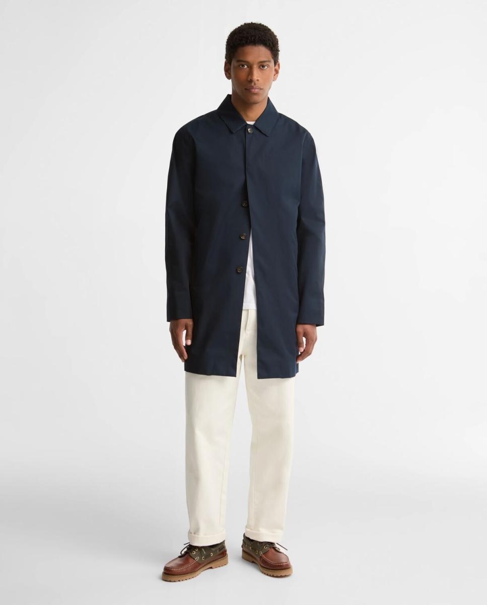 Chaqueta gabardina larga de hombre - Barbour - Azul marino Azul marino-8
