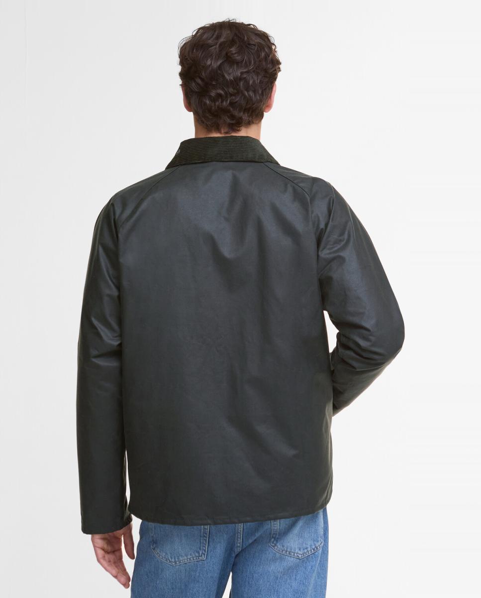 Imagen 2 de Chaqueta de hombre corta con bolsillos oblicuos - Barbour - Verde oscuro Verde oscuro