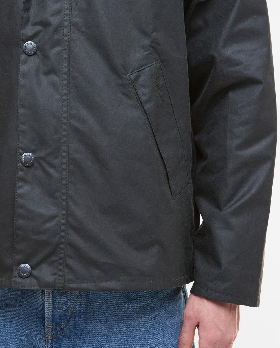 Imagen 4 de Chaqueta de hombre corta con bolsillos oblicuos - Barbour - Verde oscuro Verde oscuro