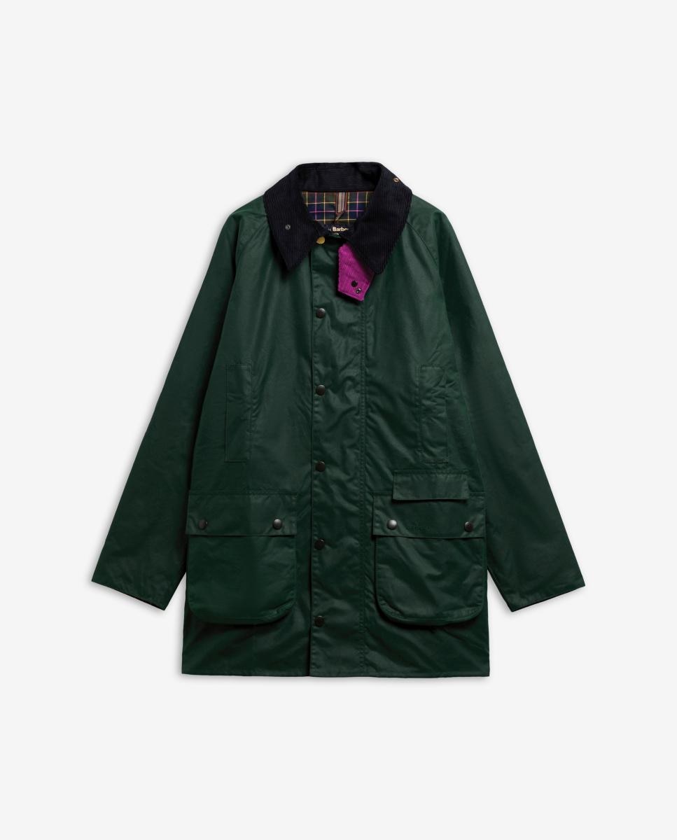 Chaqueta de hombre con bolsillos tipo fuelle - Barbour - Verde claro Verde claro-6