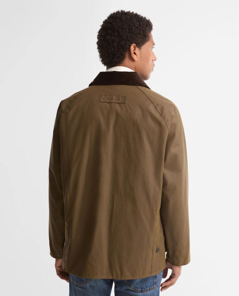 Chaqueta encerada de hombre con bolsillos tipo plaston - Barbour - Marrón claro Marrón claro-2