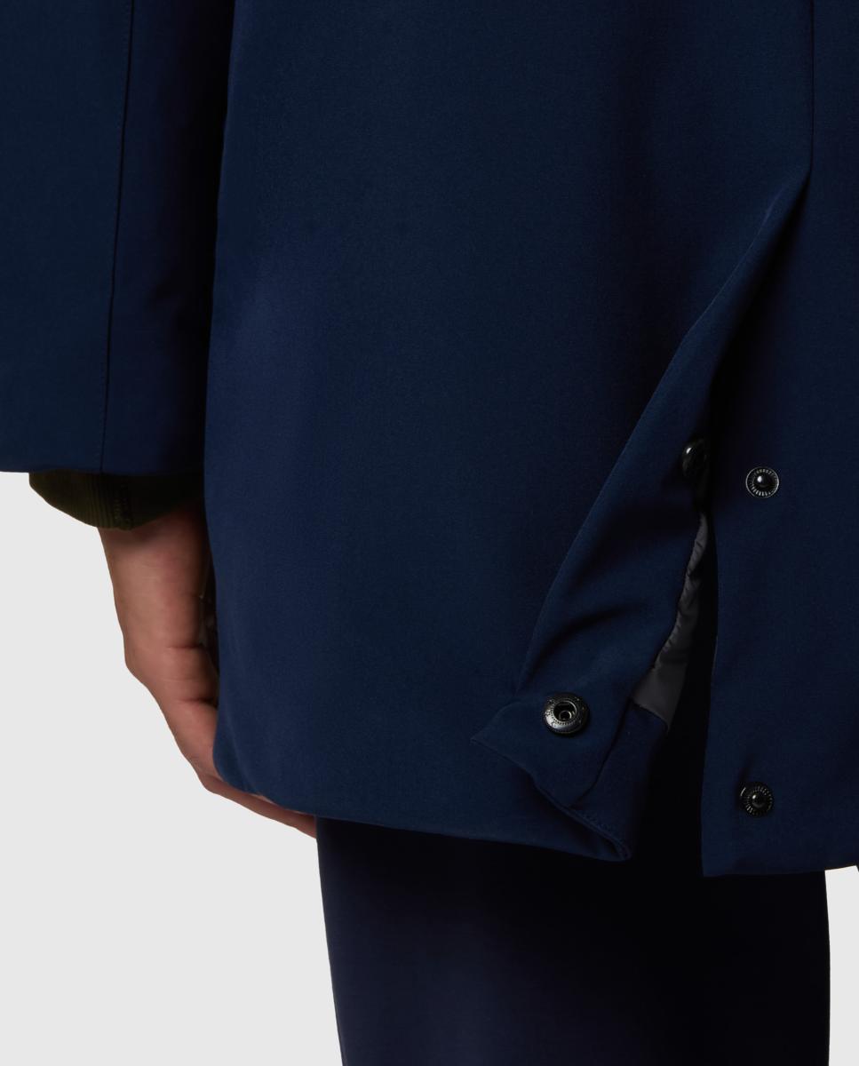 Parka de hombre en softshell reciclado - North Sails - Azul marino Azul marino-7