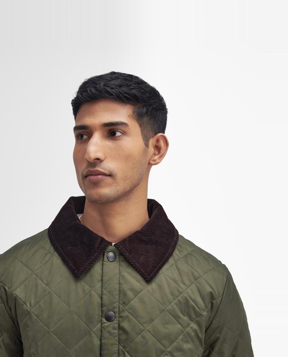 Chaqueta liddesdale quilted de hombre - Barbour - Verdes Verdes-3