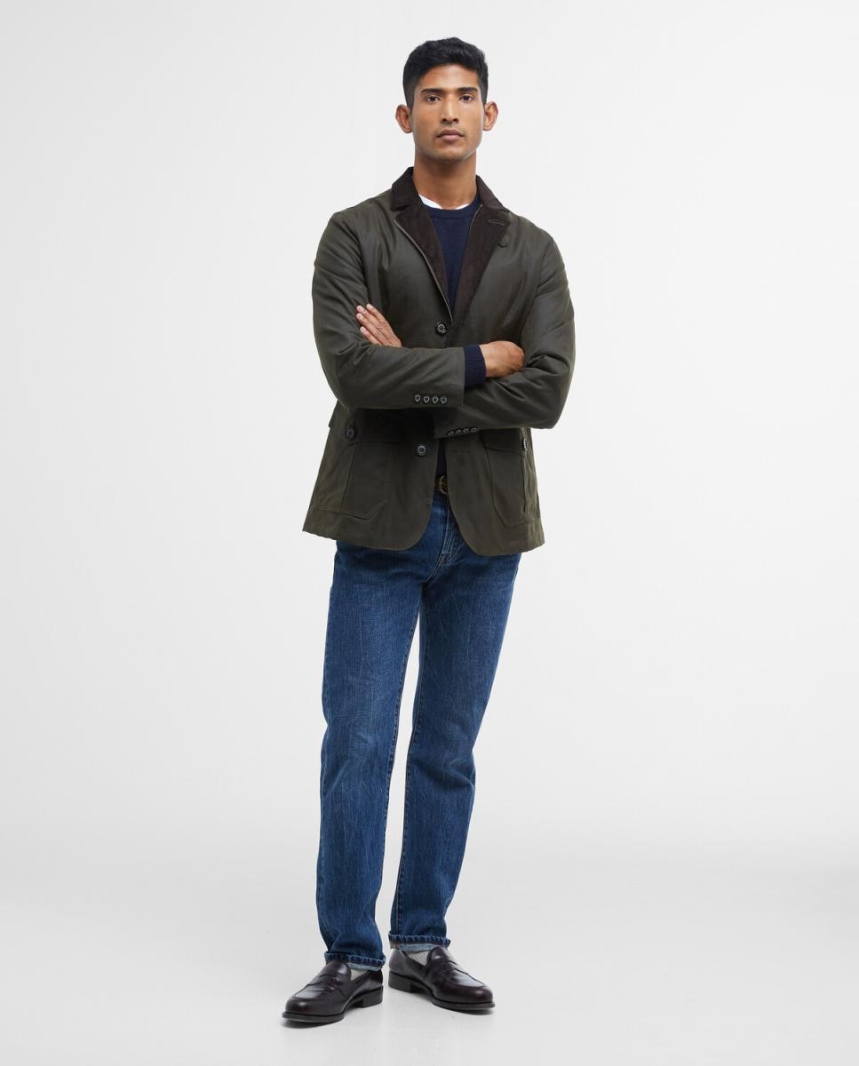 Chaqueta lutz de hombre - Barbour - Verdes Verdes-8
