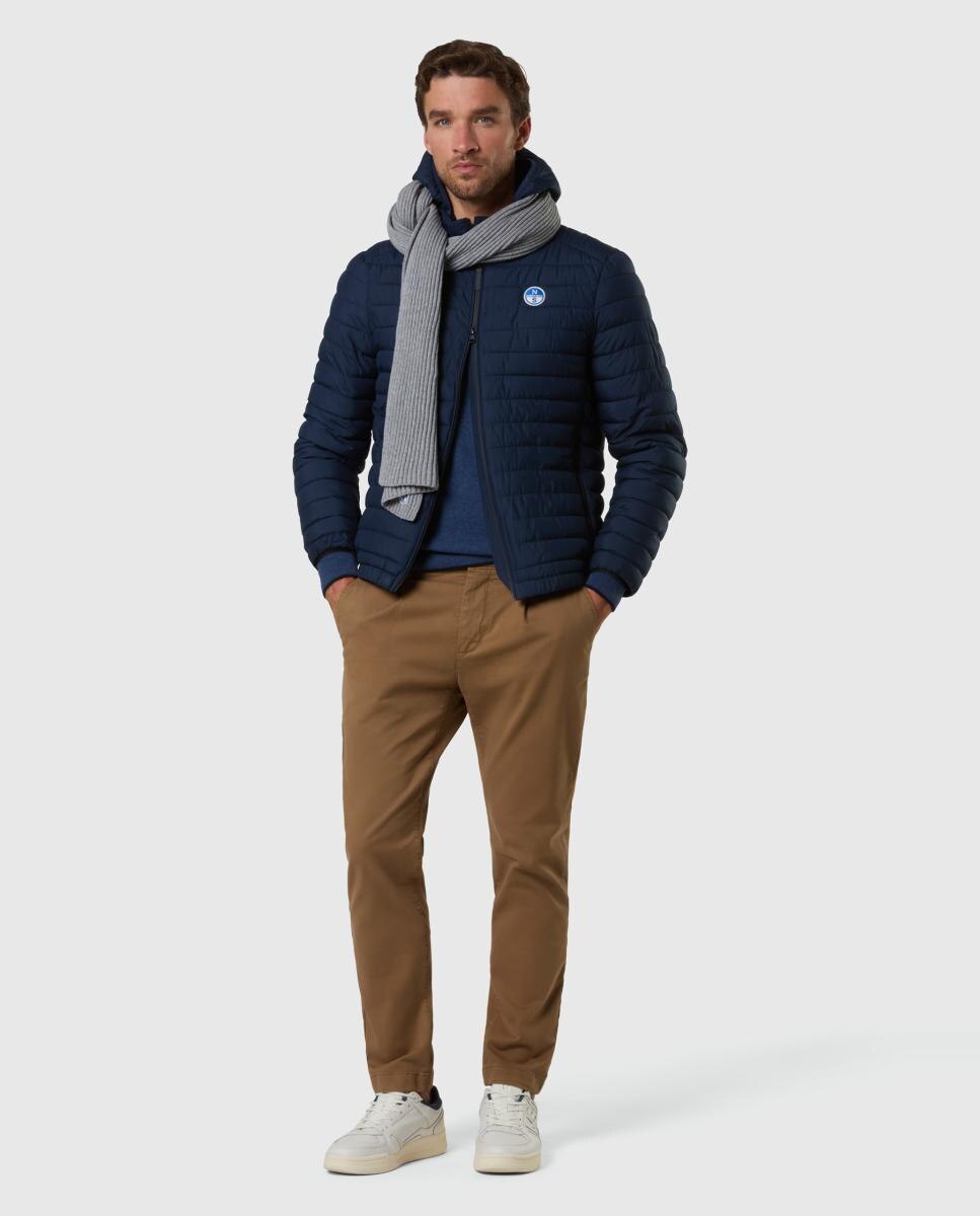 Cazadora de hombre guateada ultraligera - North Sails - Azul marino Azul marino-5
