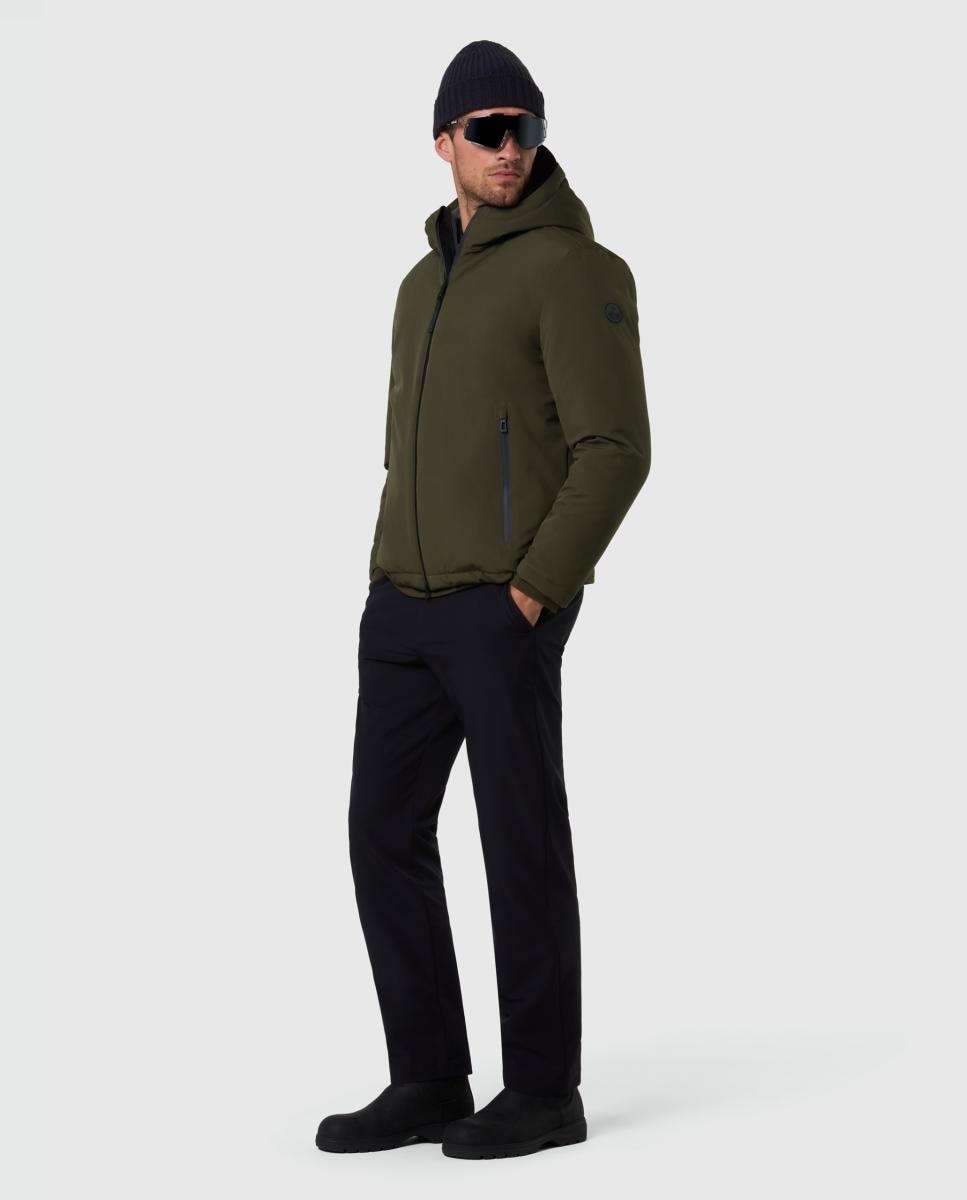Cazadora de hombre en softshell reciclado de 2 capas - North Sails - Verde oscuro Verde oscuro-7
