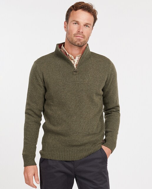 Imagen 0 de Jersey con media cremallera de hombre